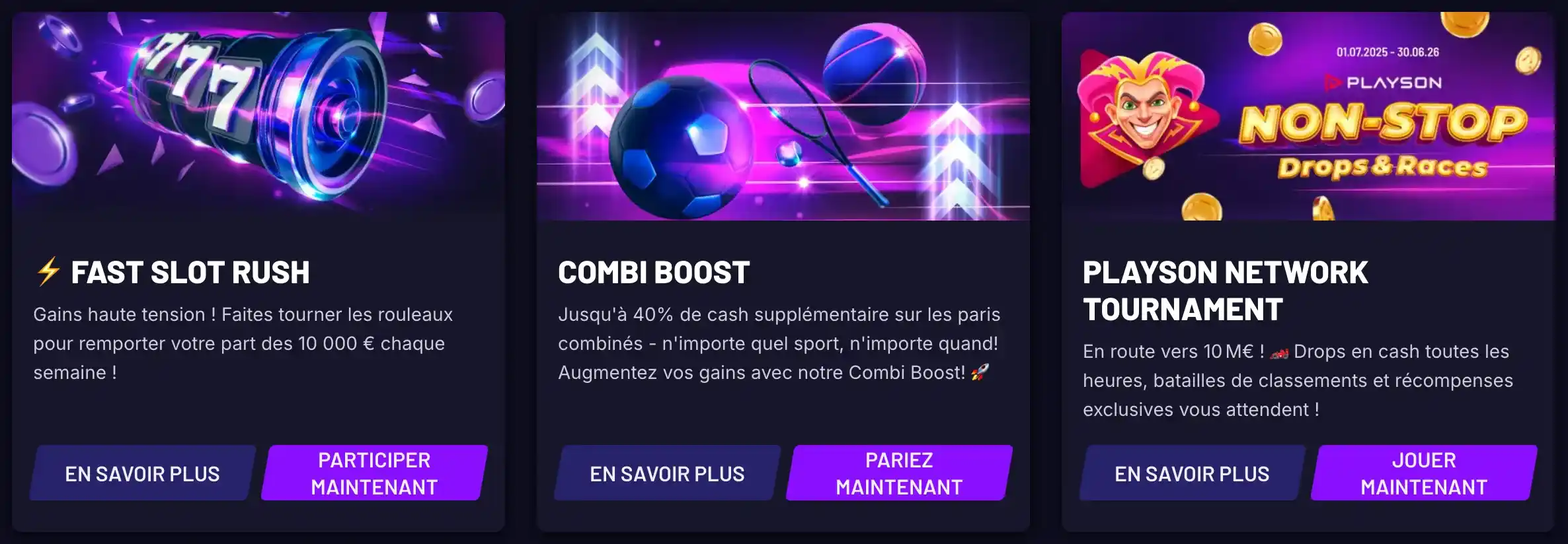 Dernières promotions et tours gratuits FastSlots Casino